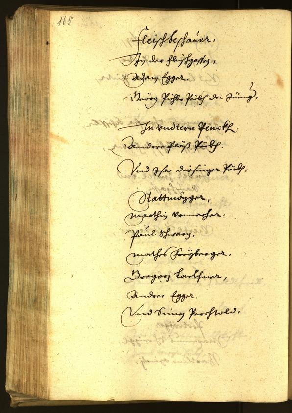 Stadtarchiv Bozen - BOhisto Ratsprotokoll 1652 