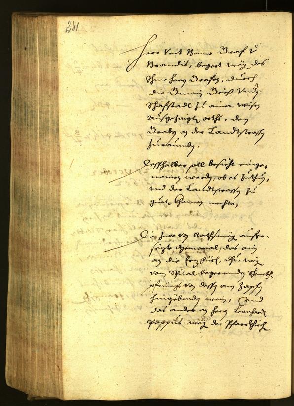 Stadtarchiv Bozen - BOhisto Ratsprotokoll 1652 