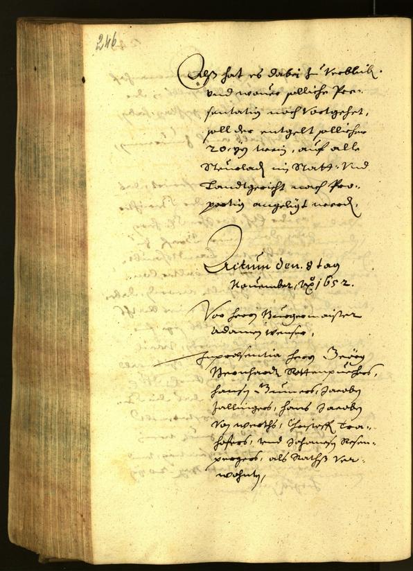 Civic Archives of Bozen-Bolzano - BOhisto Minutes of the council 1652 