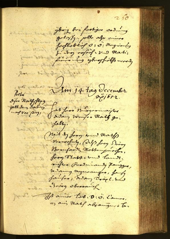 Civic Archives of Bozen-Bolzano - BOhisto Minutes of the council 1652 