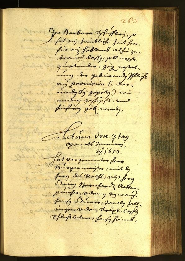 Civic Archives of Bozen-Bolzano - BOhisto Minutes of the council 1652 