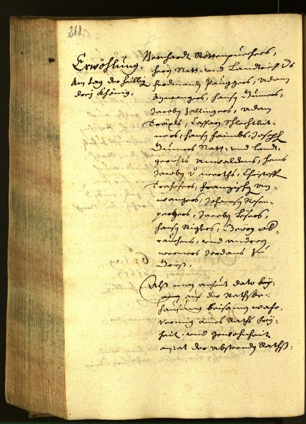 Civic Archives of Bozen-Bolzano - BOhisto Minutes of the council 1652 