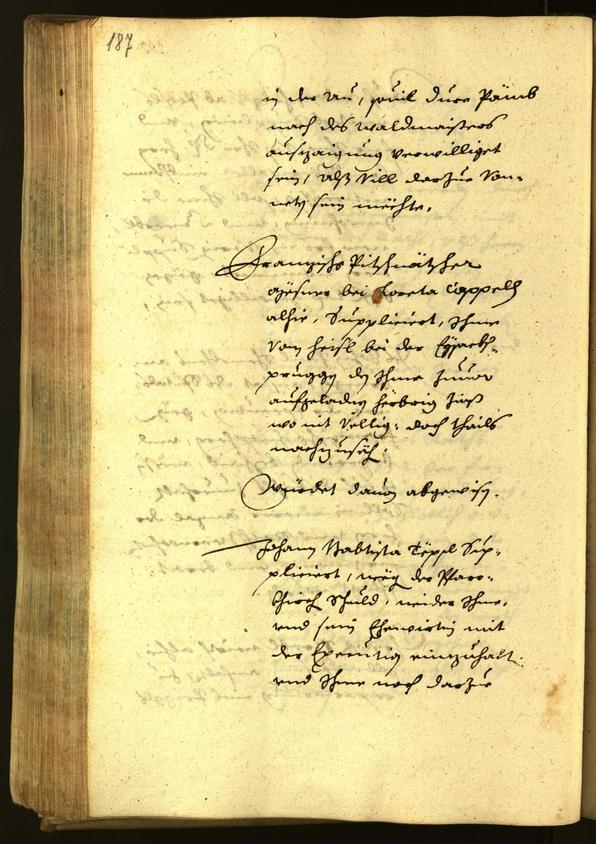 Stadtarchiv Bozen - BOhisto Ratsprotokoll 1652 