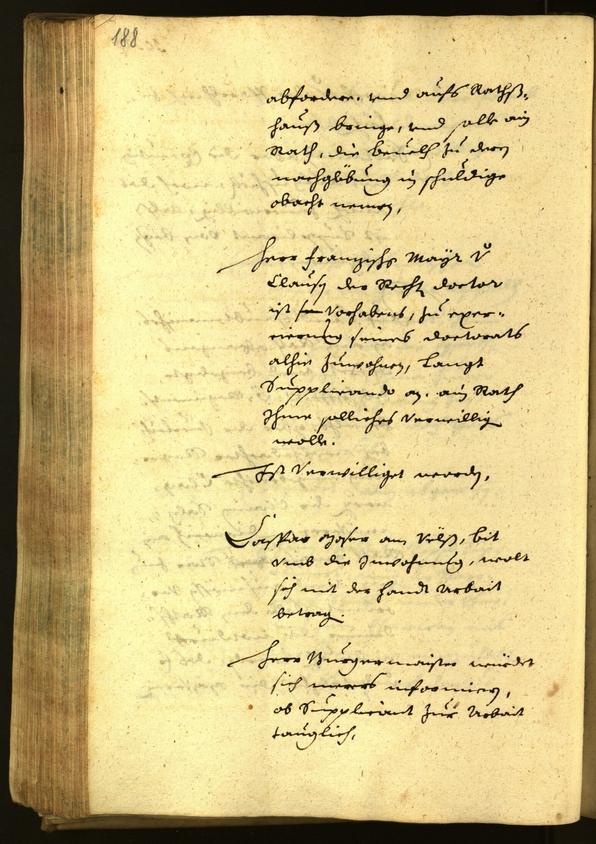 Civic Archives of Bozen-Bolzano - BOhisto Minutes of the council 1652 