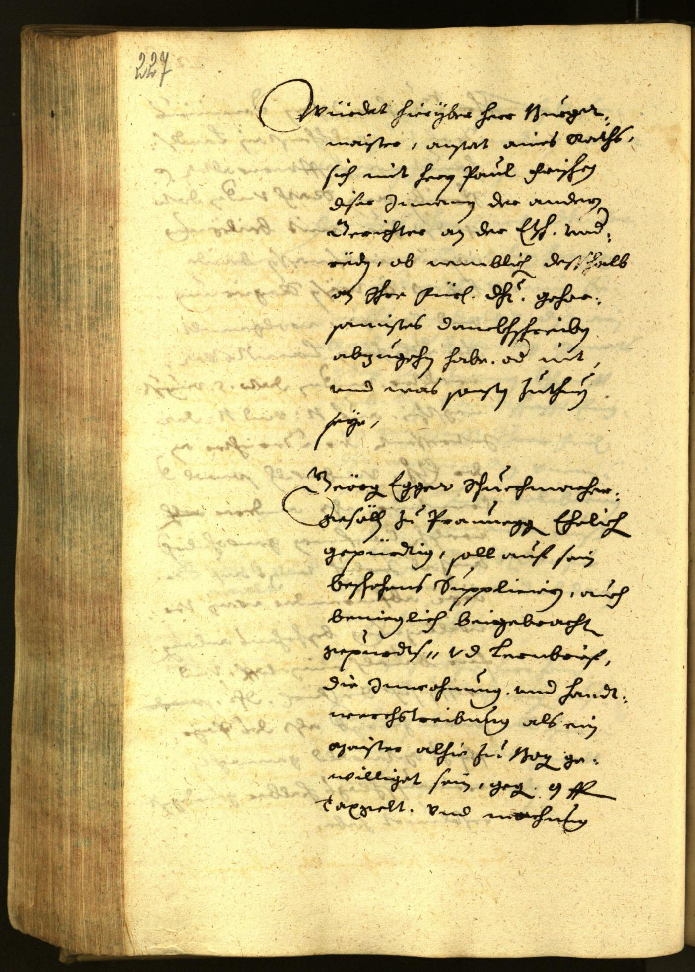 Stadtarchiv Bozen - BOhisto Ratsprotokoll 1652 