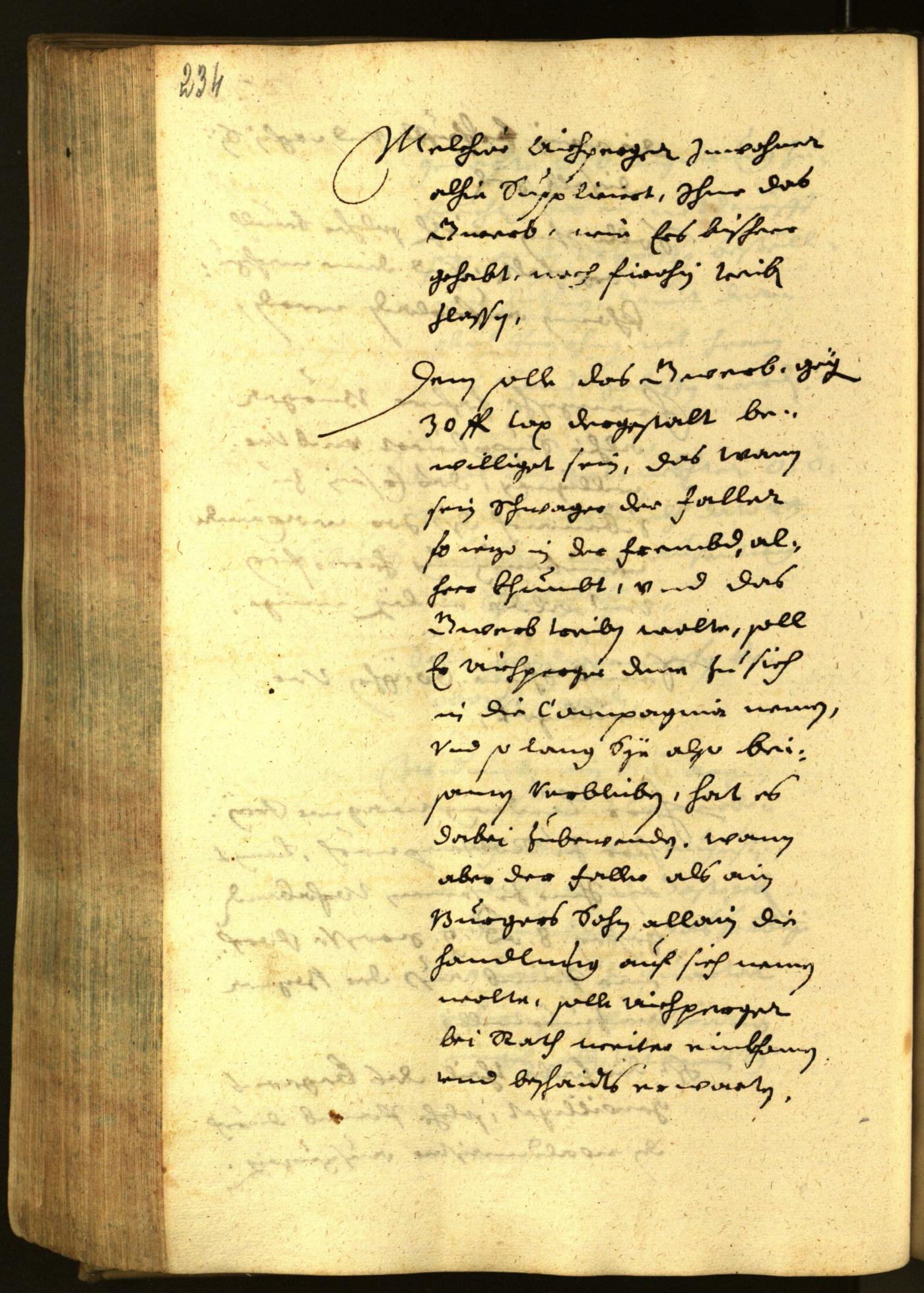 Stadtarchiv Bozen - BOhisto Ratsprotokoll 1652 