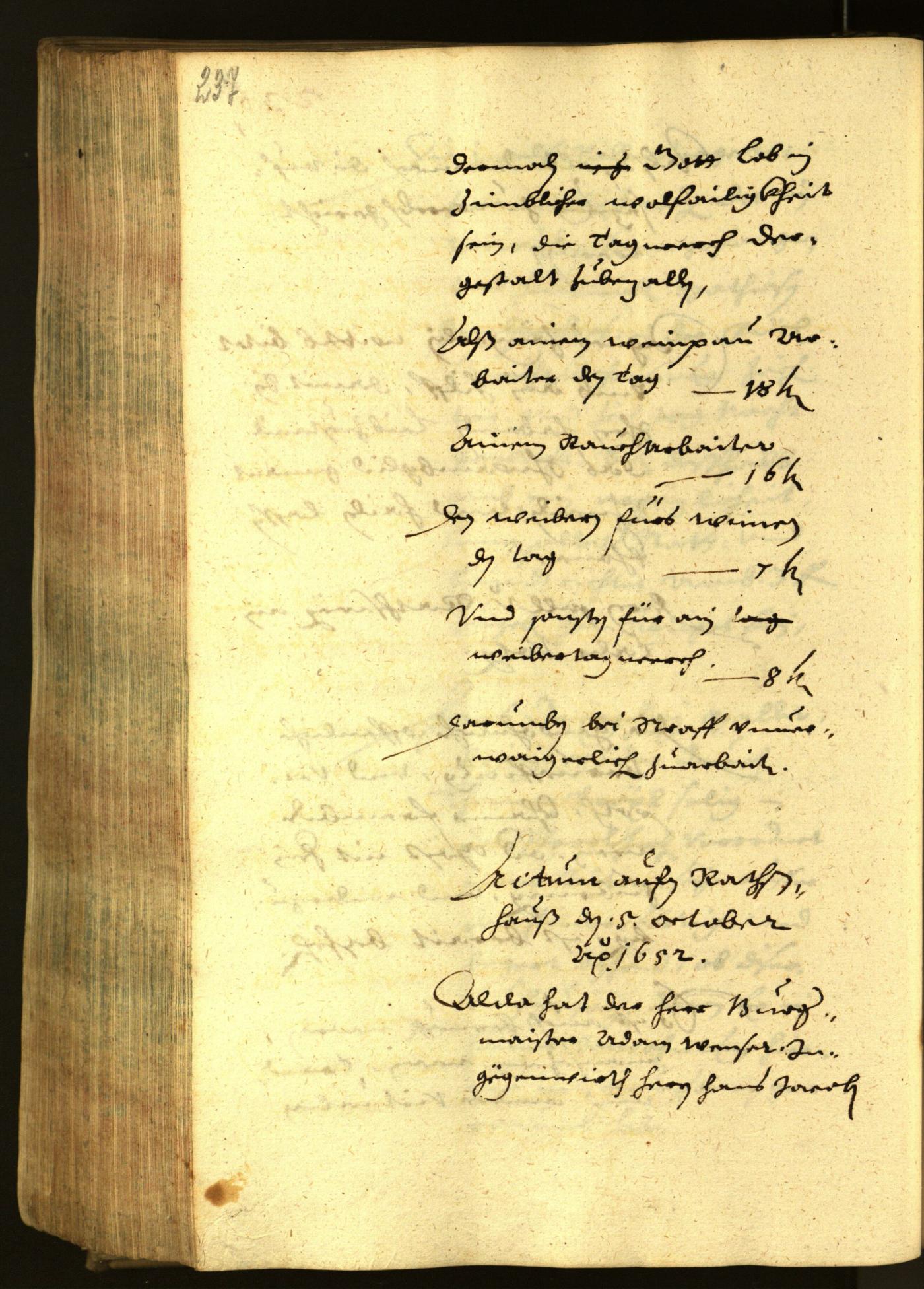 Civic Archives of Bozen-Bolzano - BOhisto Minutes of the council 1652 