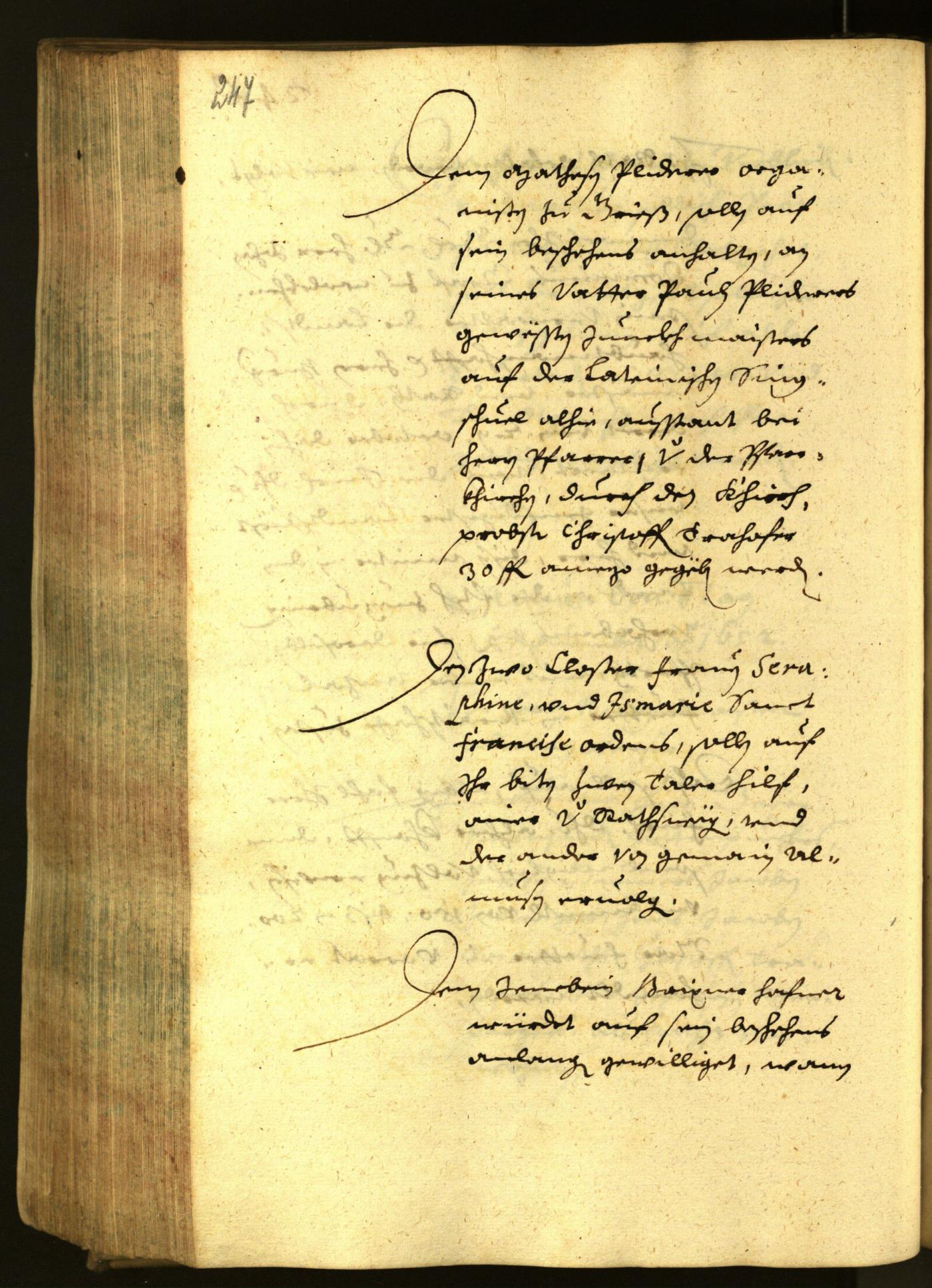 Stadtarchiv Bozen - BOhisto Ratsprotokoll 1652 