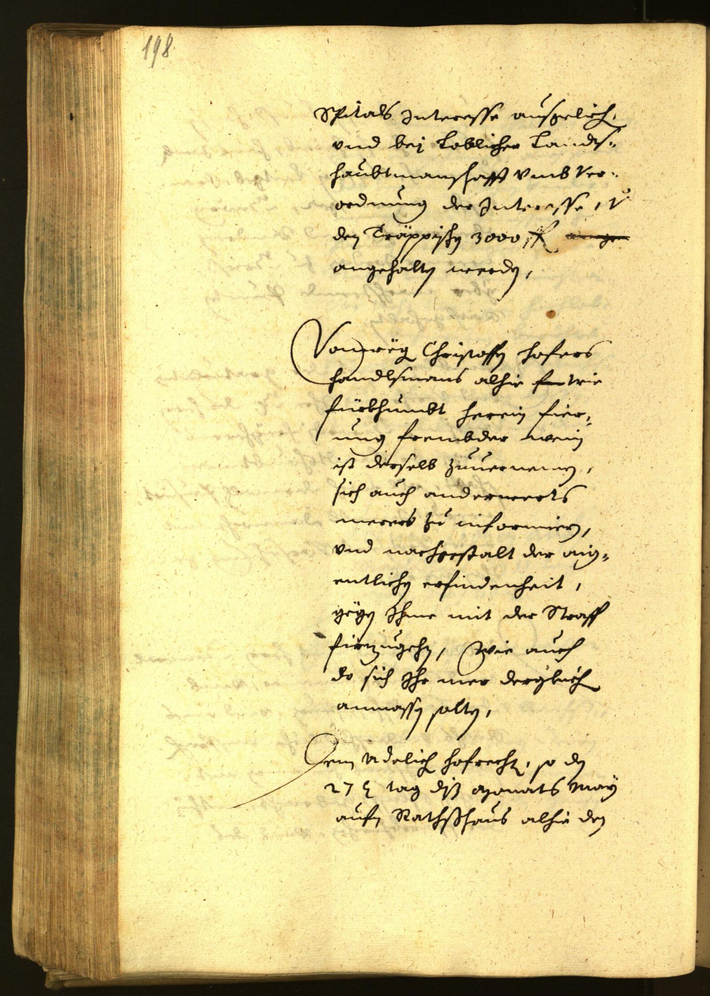 Stadtarchiv Bozen - BOhisto Ratsprotokoll 1652 