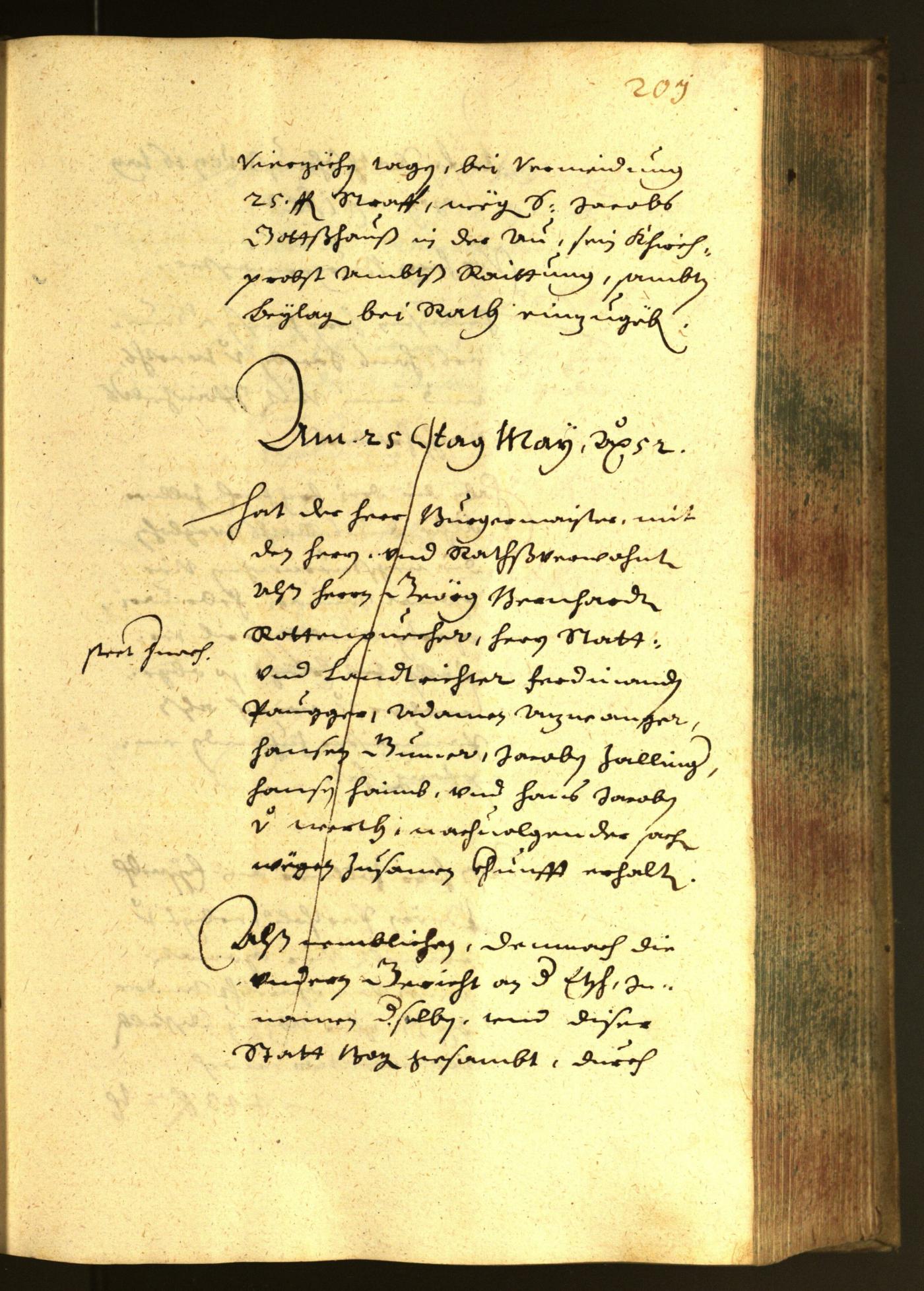 Civic Archives of Bozen-Bolzano - BOhisto Minutes of the council 1652 