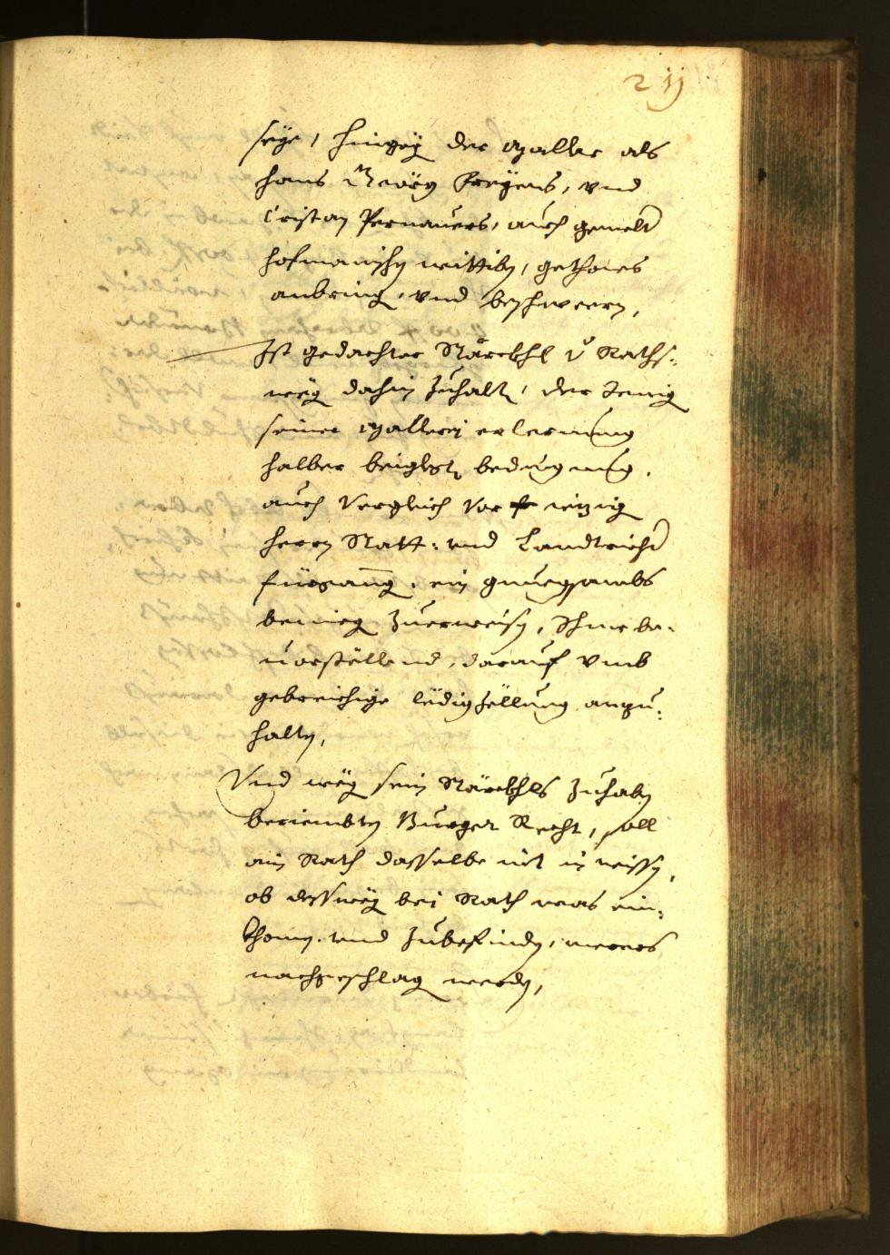 Stadtarchiv Bozen - BOhisto Ratsprotokoll 1652 