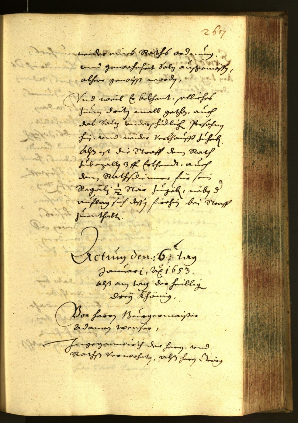 Civic Archives of Bozen-Bolzano - BOhisto Minutes of the council 1652 