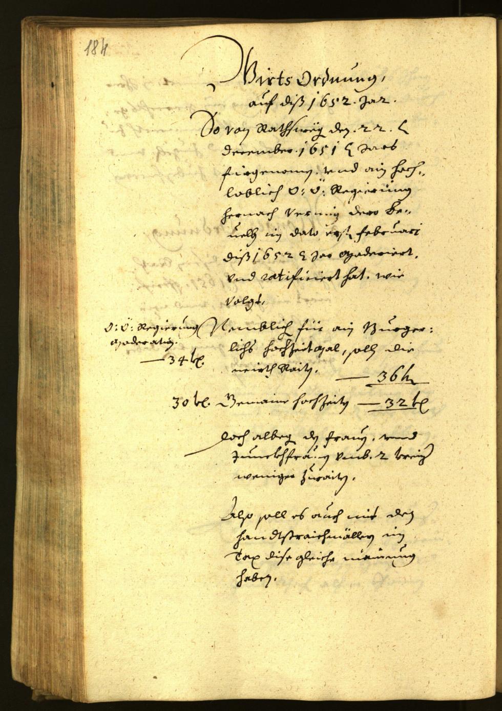 Archivio Storico della Città di Bolzano - BOhisto protocollo consiliare 1652 