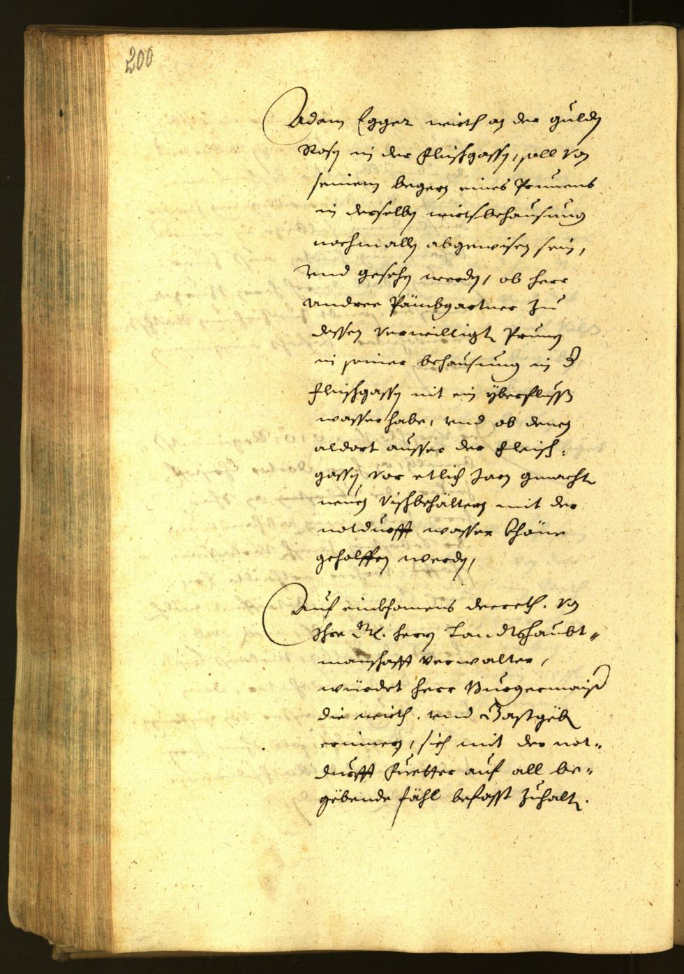 Stadtarchiv Bozen - BOhisto Ratsprotokoll 1652 