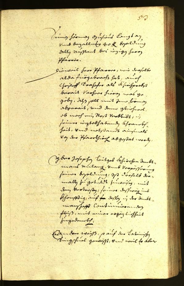 Stadtarchiv Bozen - BOhisto Ratsprotokoll 1653 