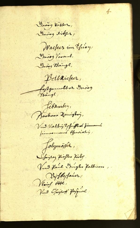 Stadtarchiv Bozen - BOhisto Ratsprotokoll 1653 