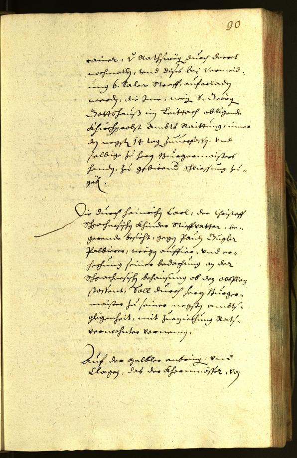 Stadtarchiv Bozen - BOhisto Ratsprotokoll 1653 