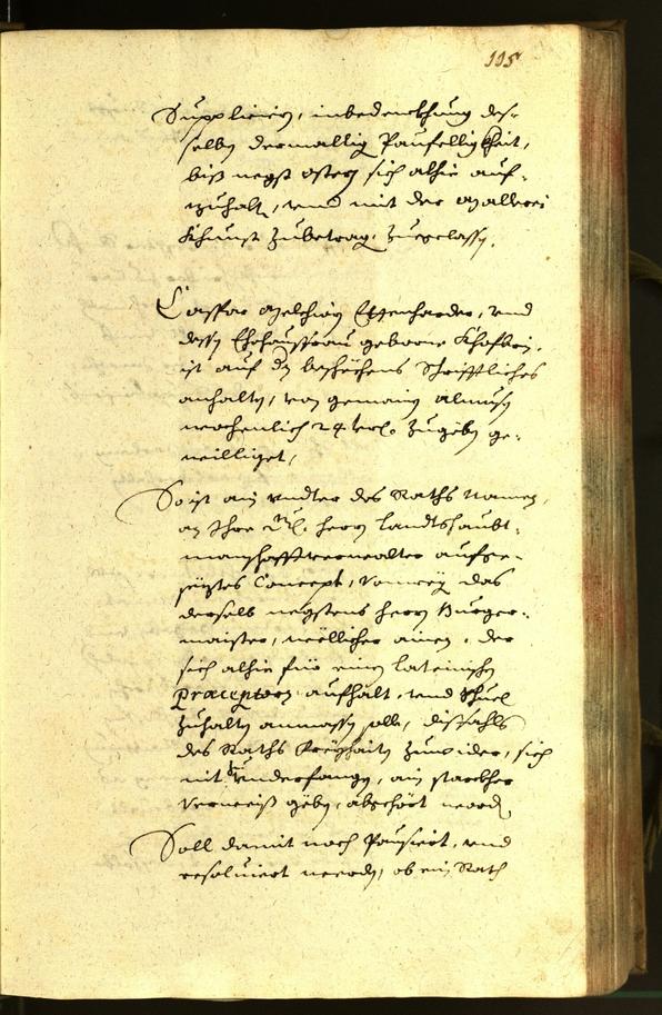 Stadtarchiv Bozen - BOhisto Ratsprotokoll 1653 