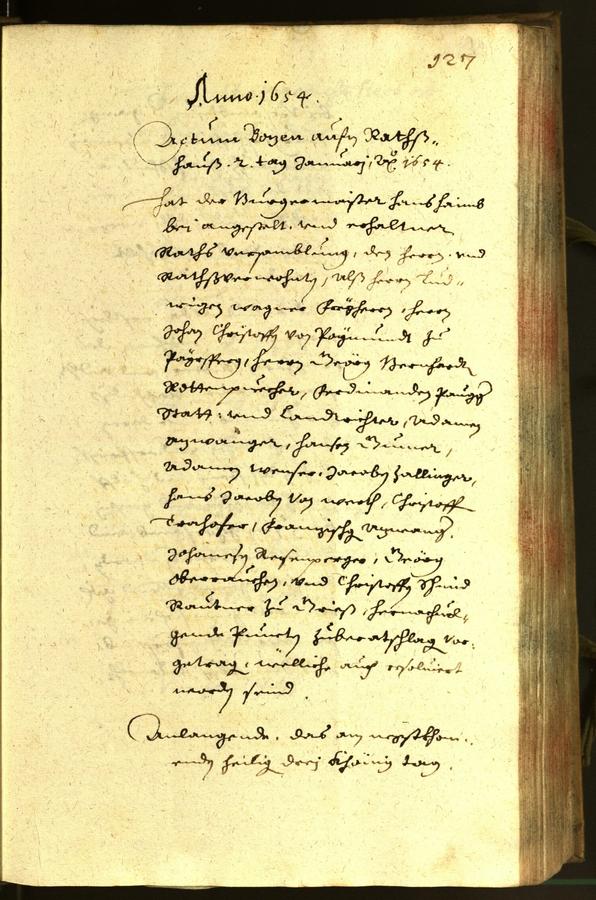 Civic Archives of Bozen-Bolzano - BOhisto Minutes of the council 1653 