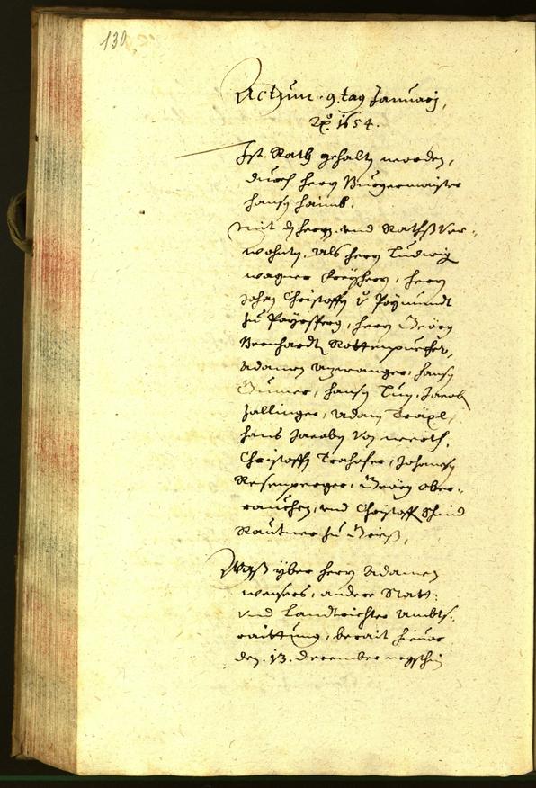 Civic Archives of Bozen-Bolzano - BOhisto Minutes of the council 1653 