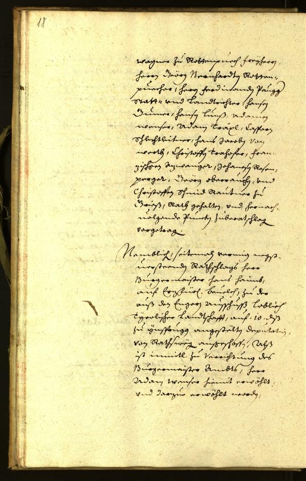 Stadtarchiv Bozen - BOhisto Ratsprotokoll 1653 