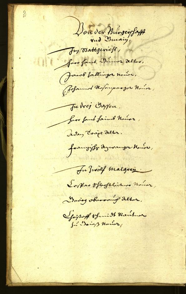 Civic Archives of Bozen-Bolzano - BOhisto Minutes of the council 1653 