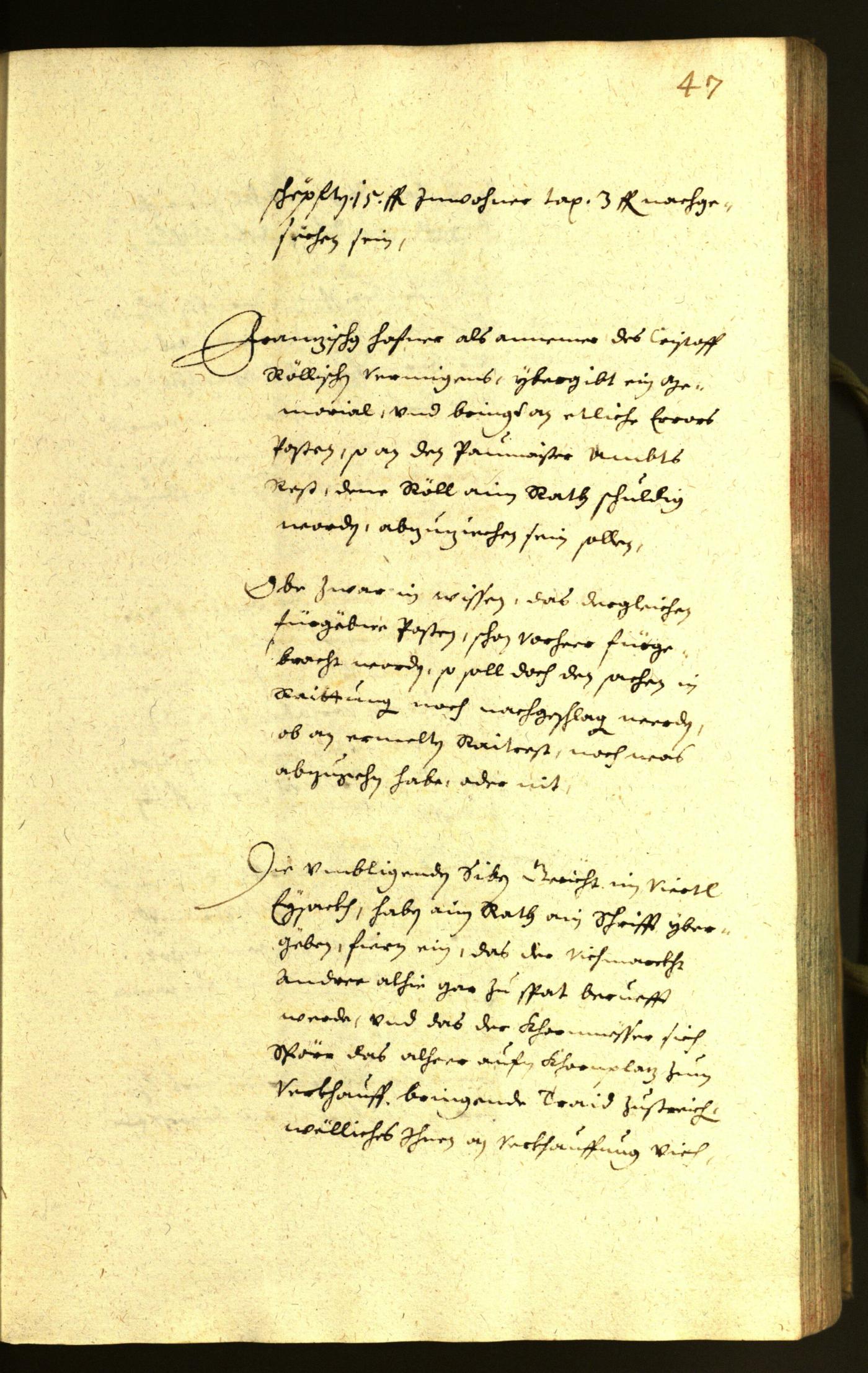 Civic Archives of Bozen-Bolzano - BOhisto Minutes of the council 1653 