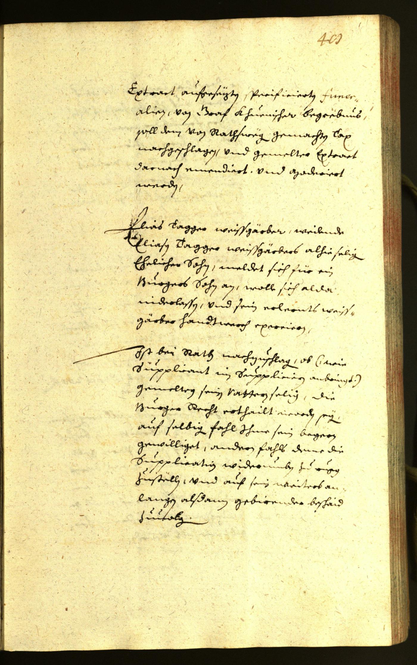 Stadtarchiv Bozen - BOhisto Ratsprotokoll 1653 