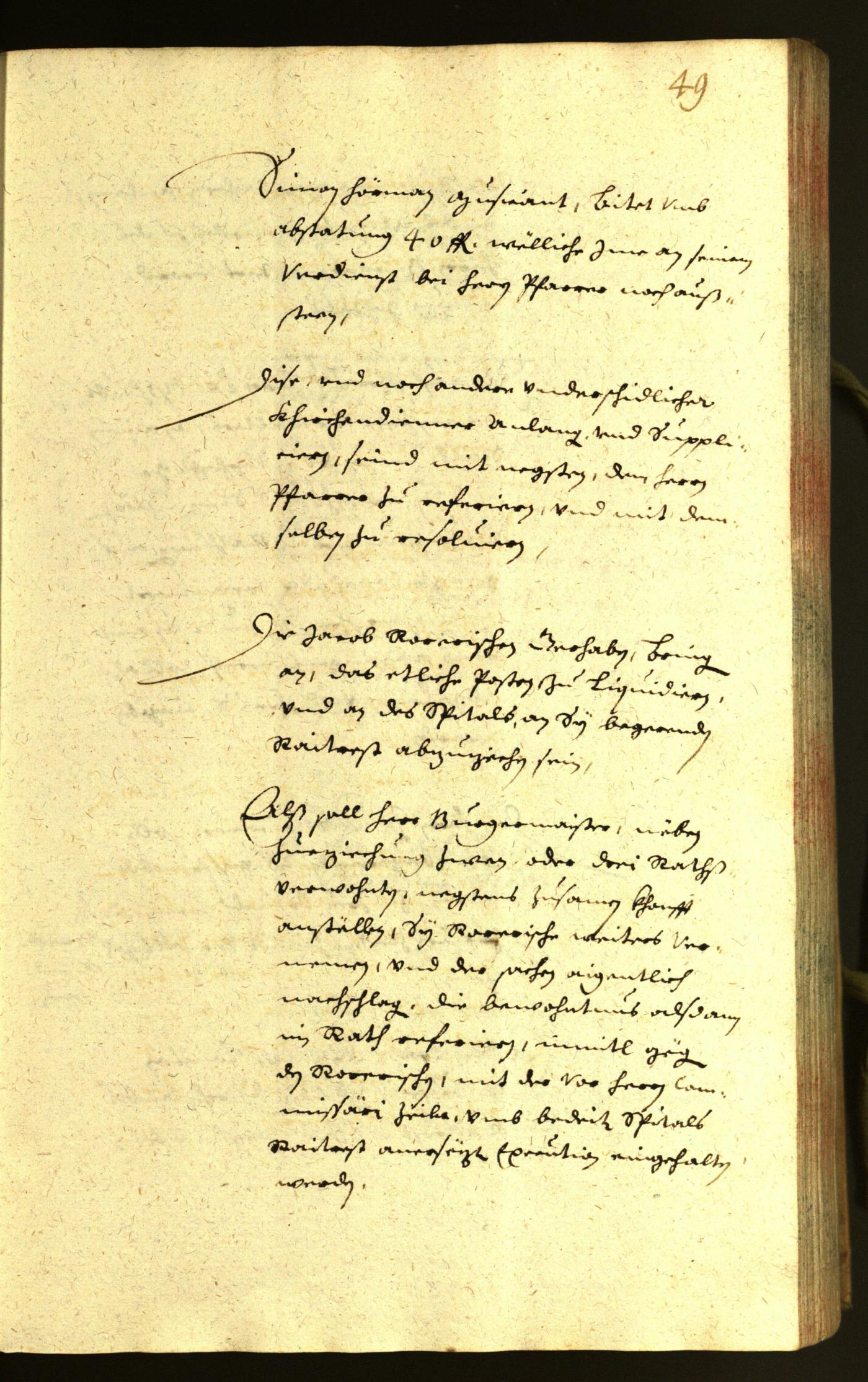 Civic Archives of Bozen-Bolzano - BOhisto Minutes of the council 1653 