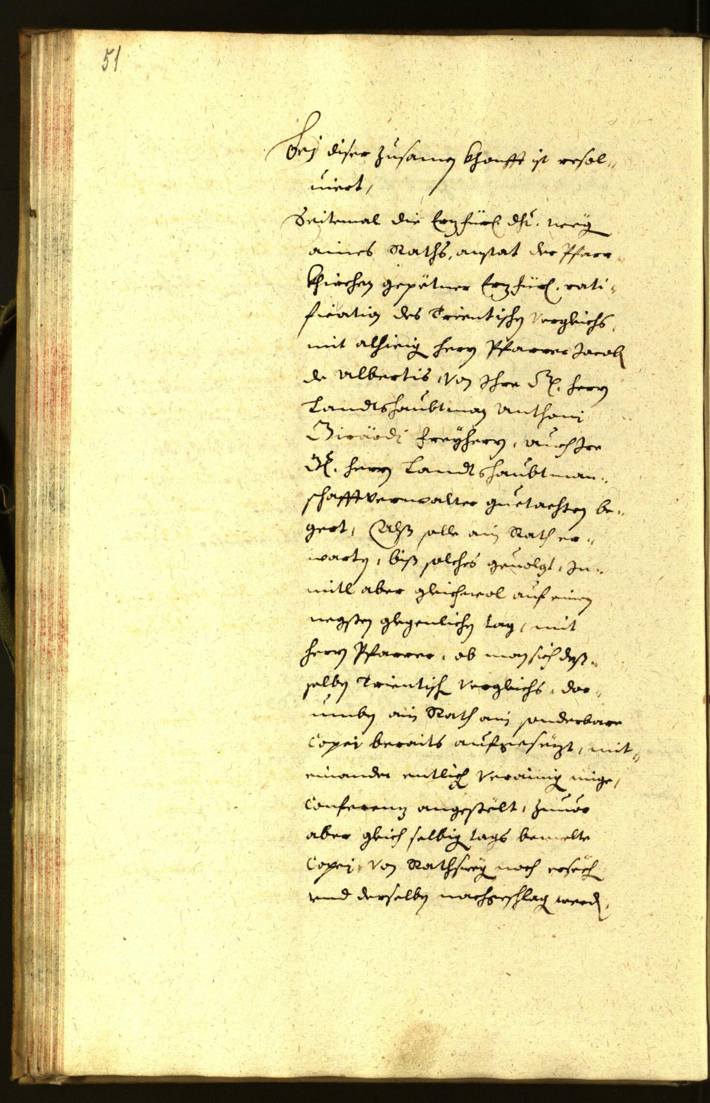 Stadtarchiv Bozen - BOhisto Ratsprotokoll 1653 