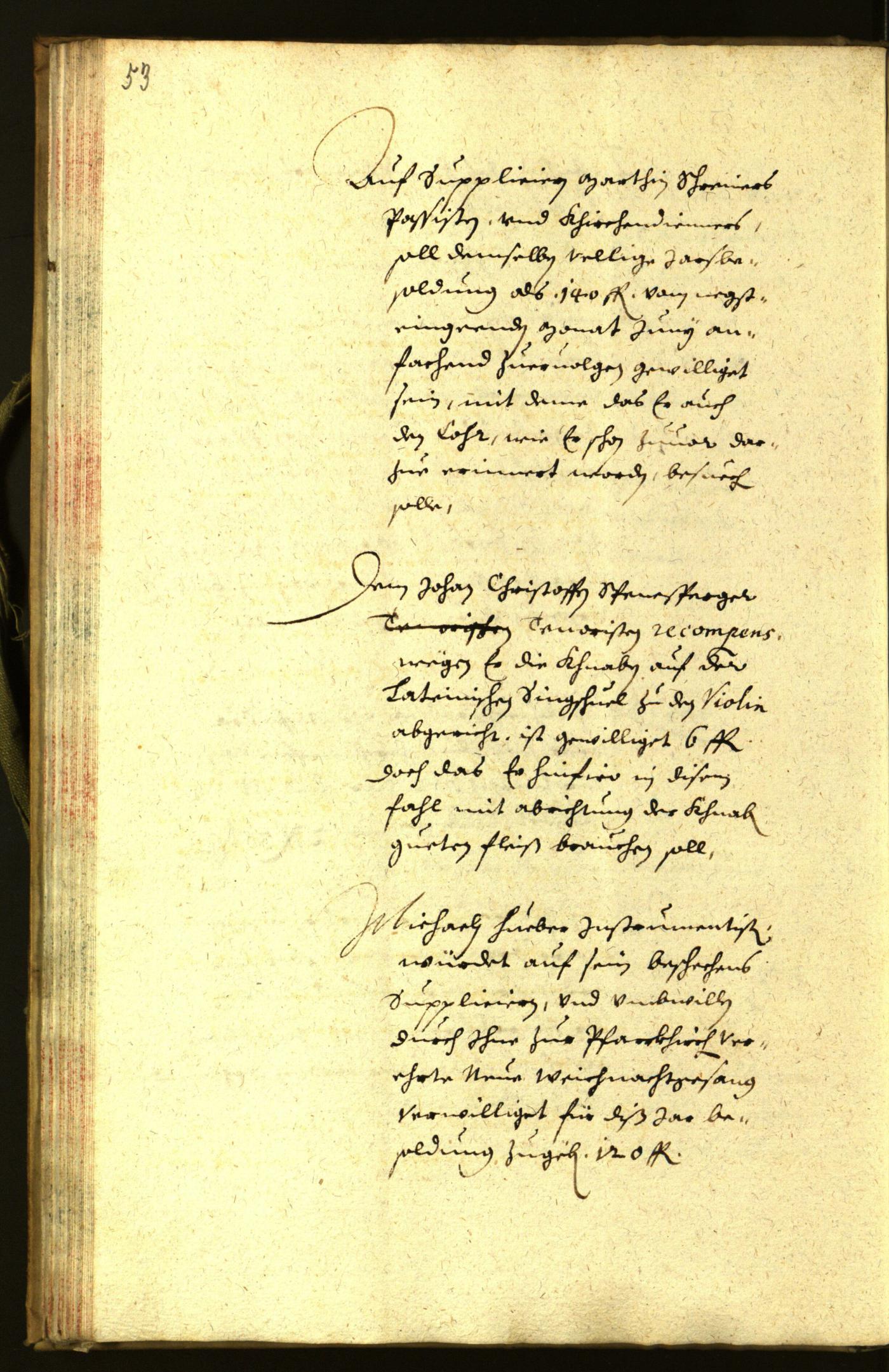 Stadtarchiv Bozen - BOhisto Ratsprotokoll 1653 