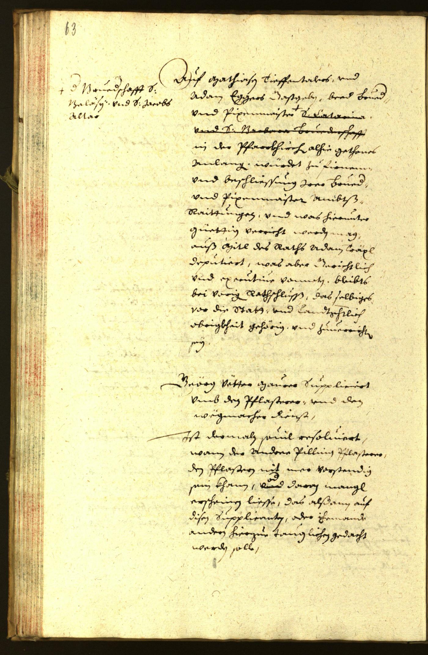 Civic Archives of Bozen-Bolzano - BOhisto Minutes of the council 1653 