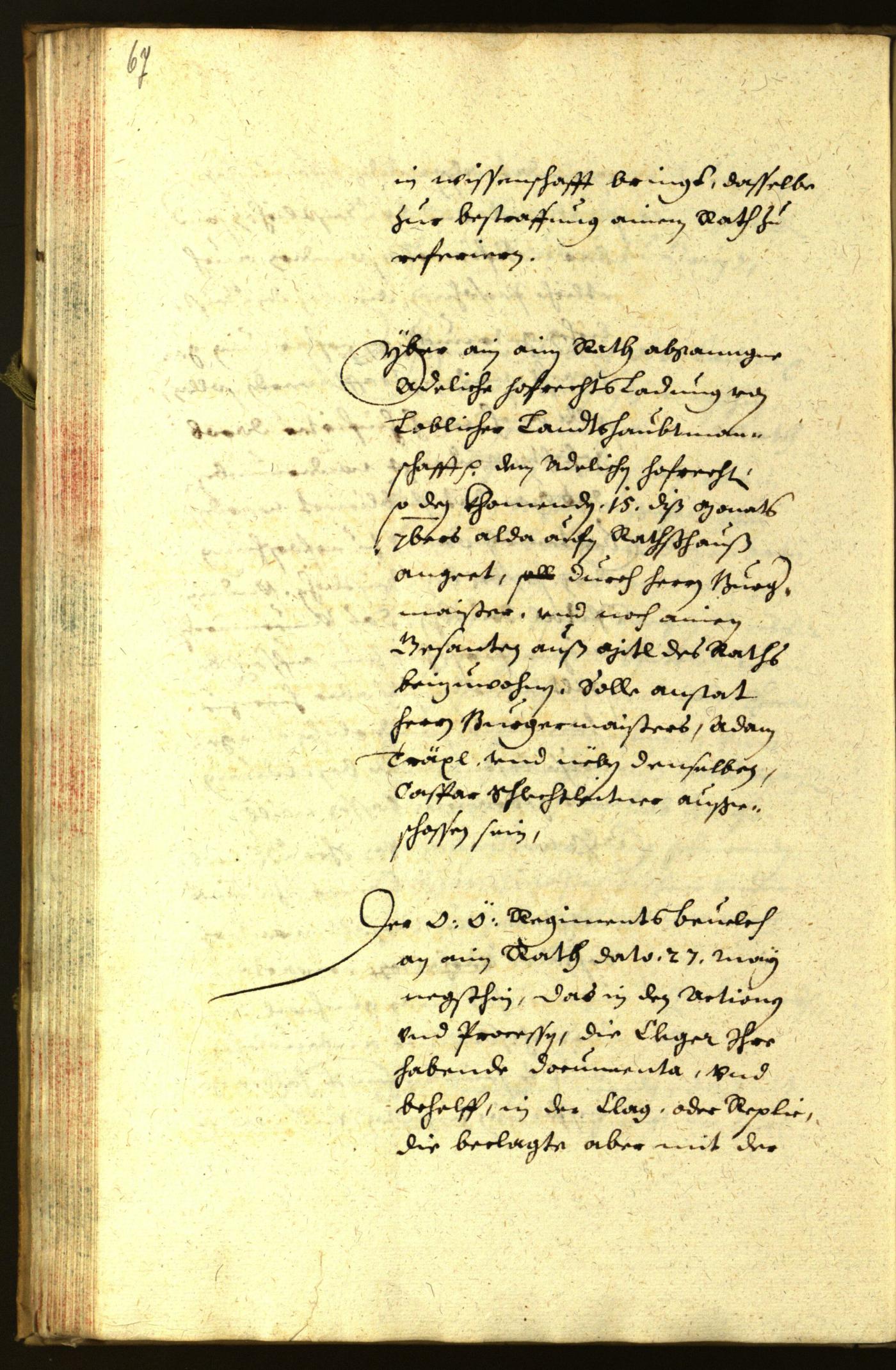 Stadtarchiv Bozen - BOhisto Ratsprotokoll 1653 