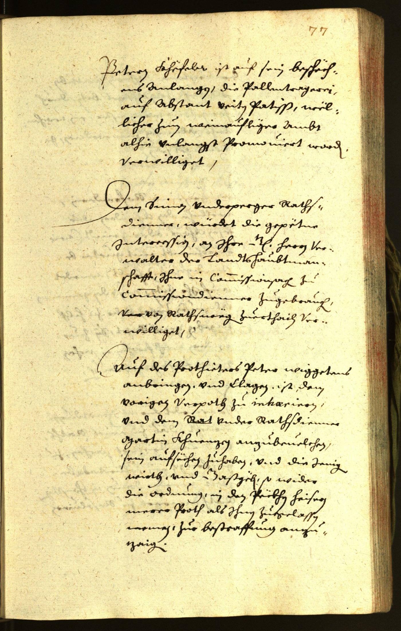 Stadtarchiv Bozen - BOhisto Ratsprotokoll 1653 