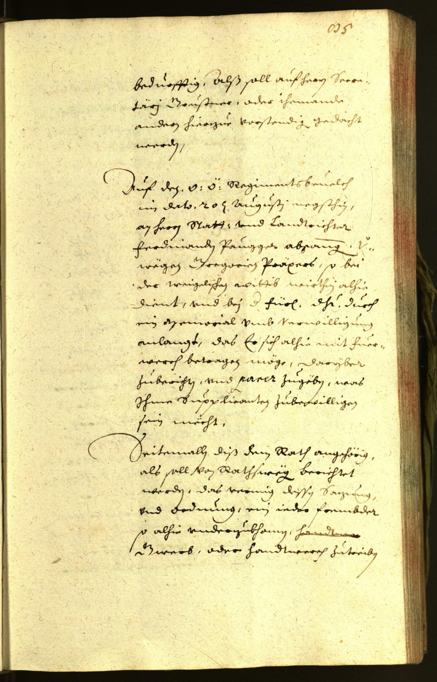 Civic Archives of Bozen-Bolzano - BOhisto Minutes of the council 1653 