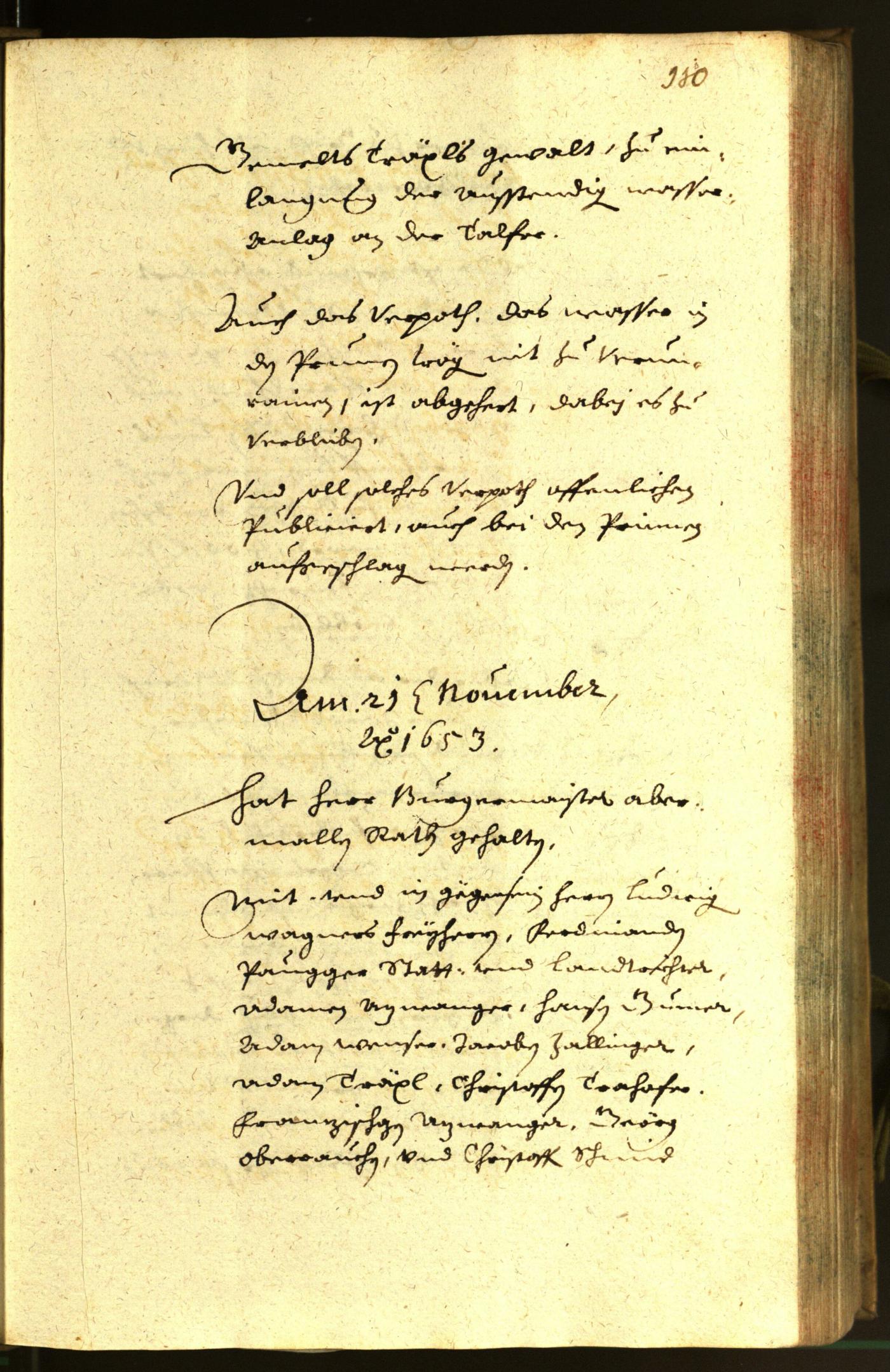 Civic Archives of Bozen-Bolzano - BOhisto Minutes of the council 1653 