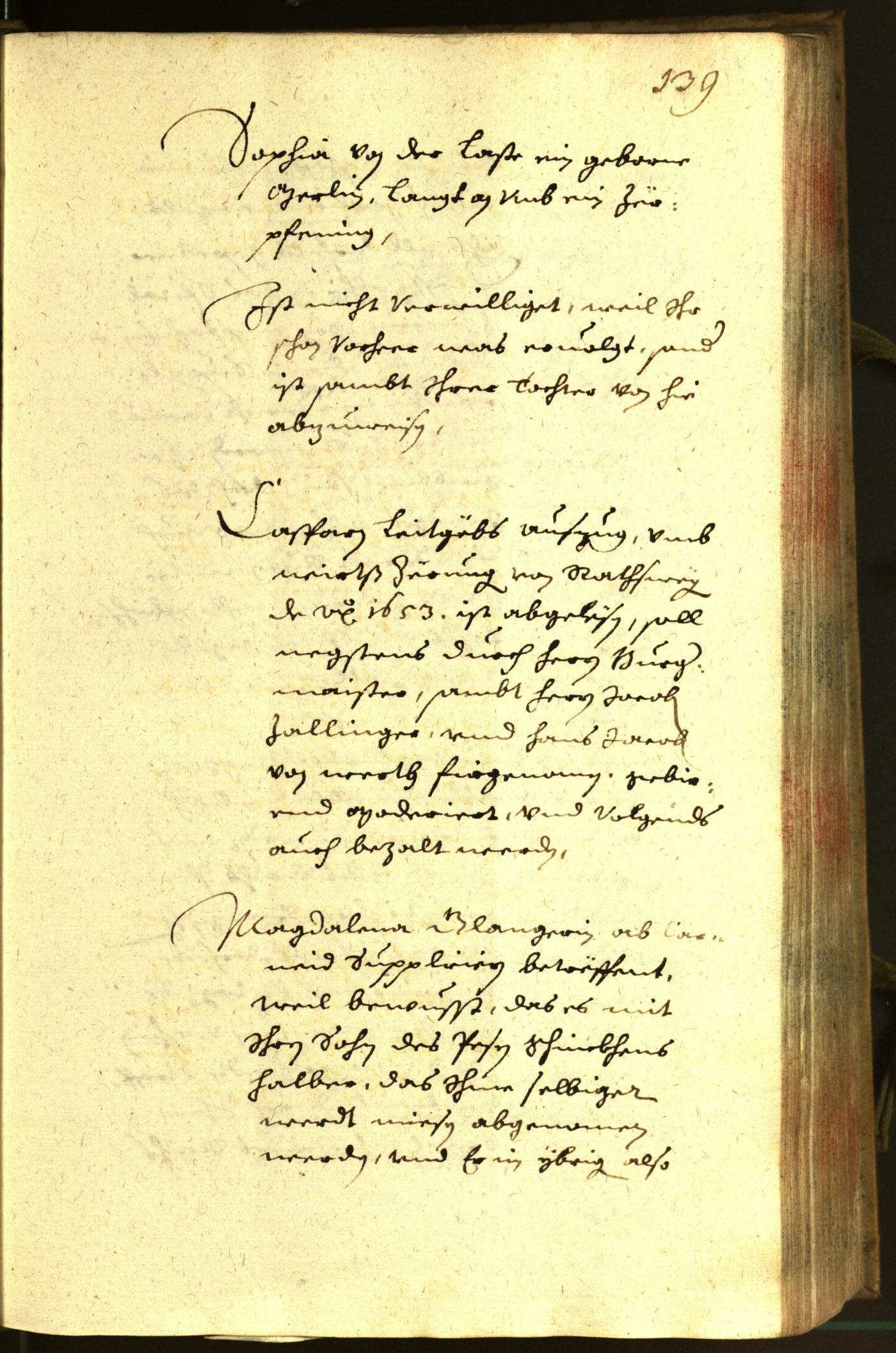 Stadtarchiv Bozen - BOhisto Ratsprotokoll 1653 