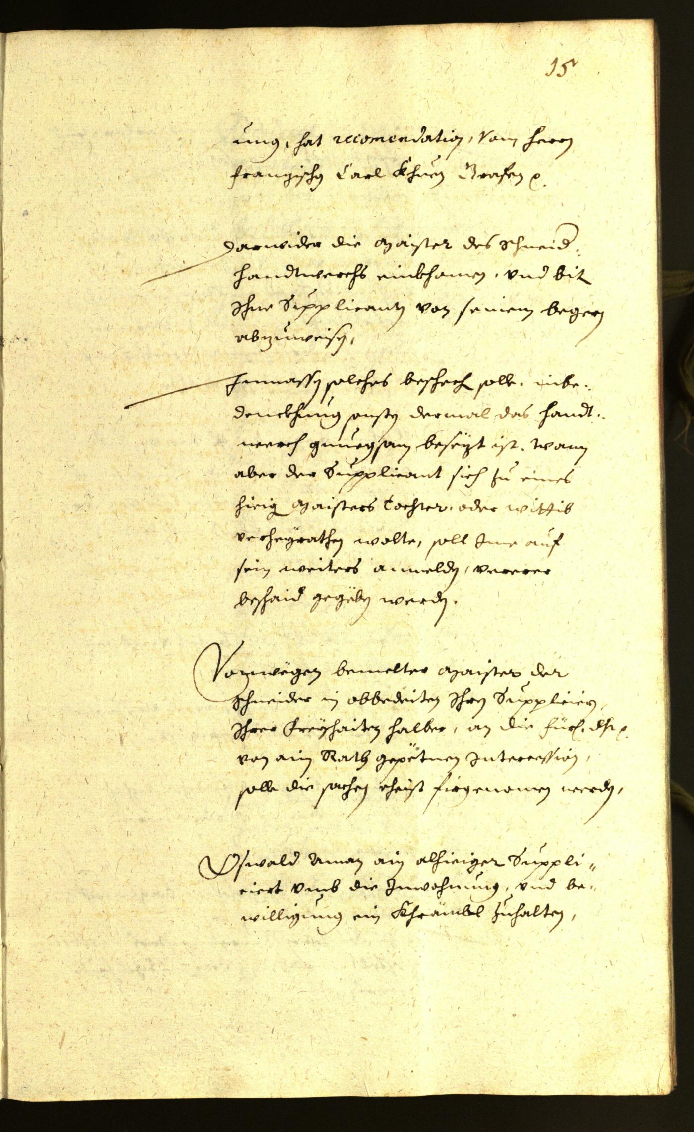 Stadtarchiv Bozen - BOhisto Ratsprotokoll 1653 