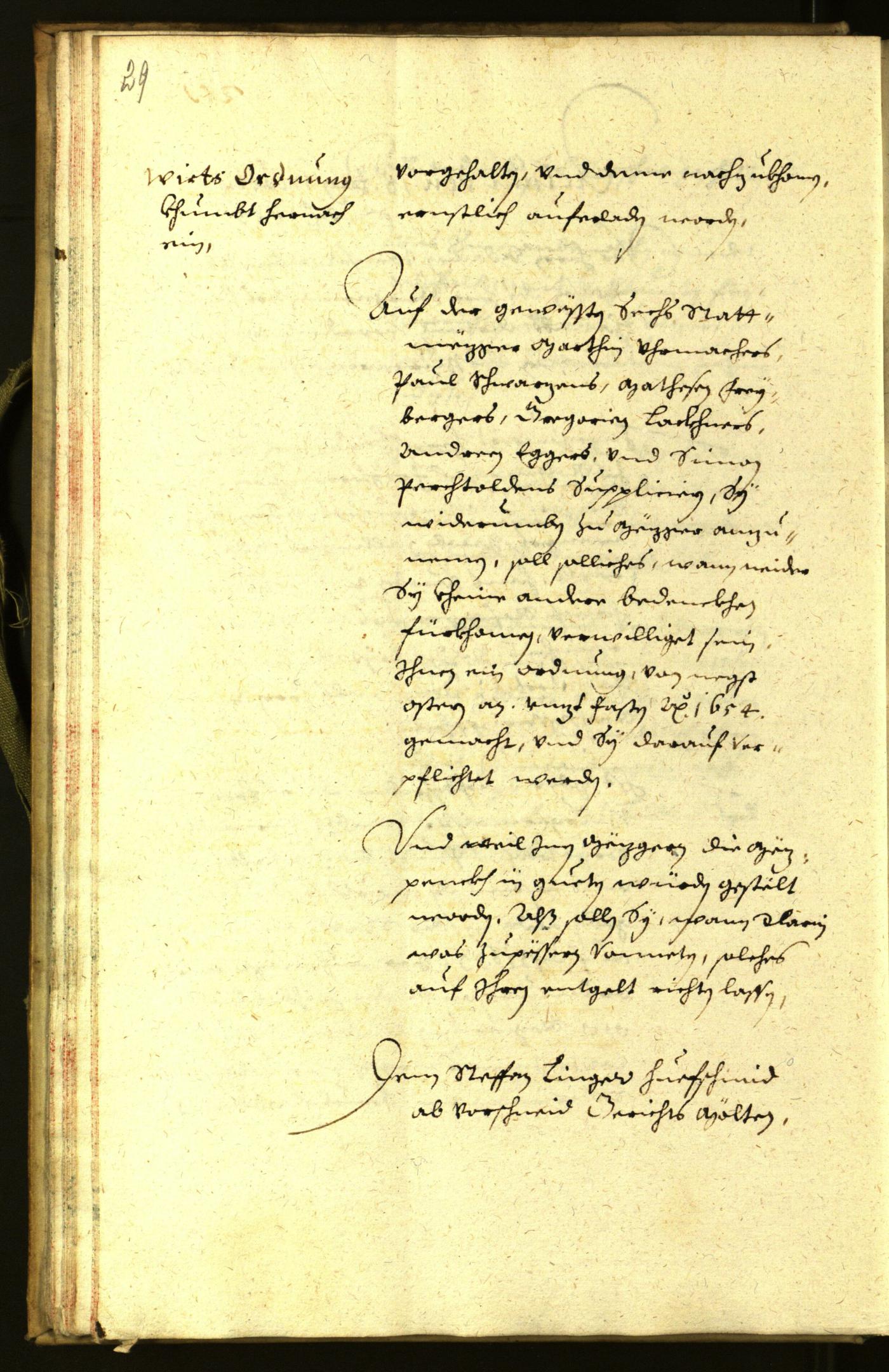 Stadtarchiv Bozen - BOhisto Ratsprotokoll 1653 