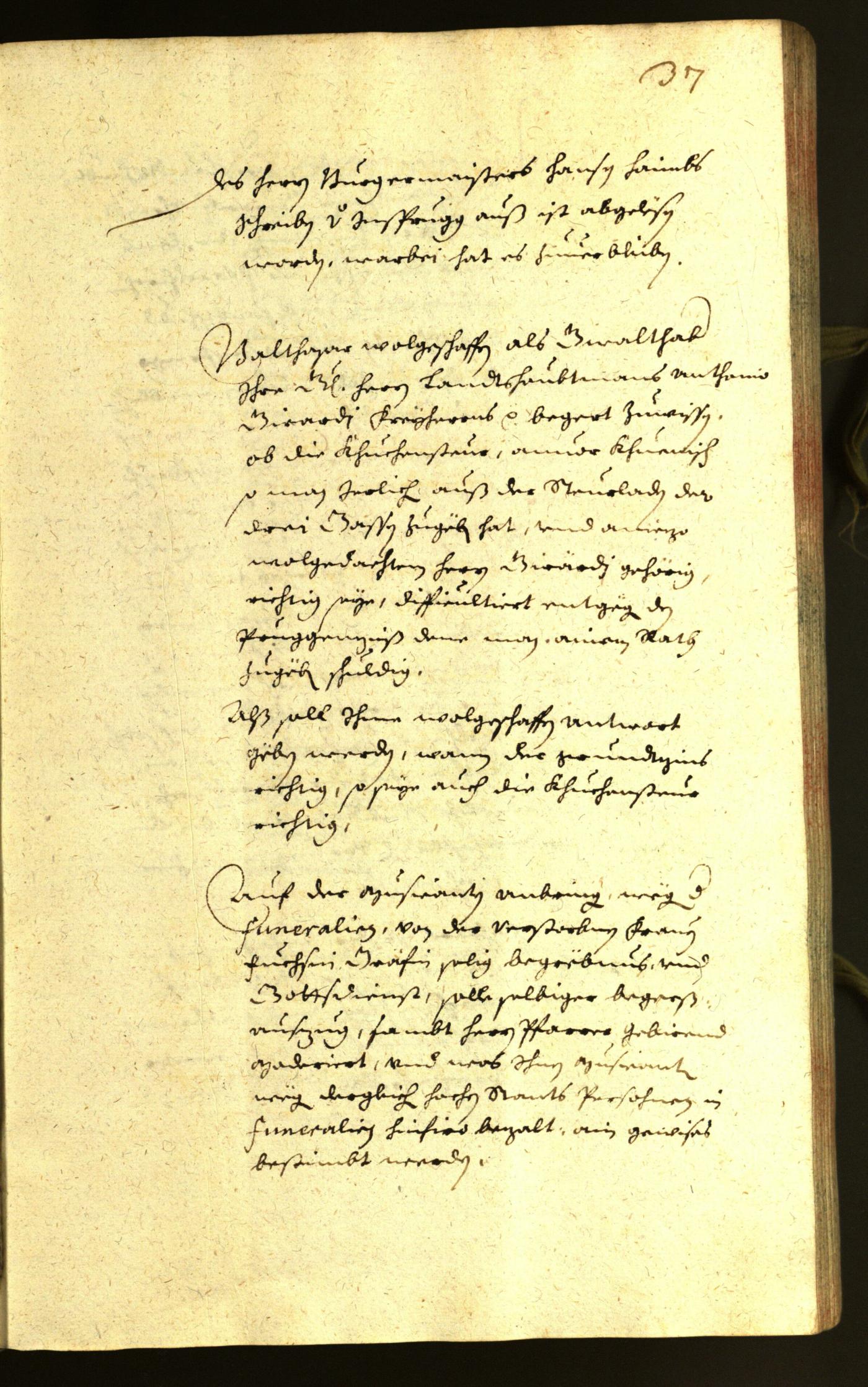 Stadtarchiv Bozen - BOhisto Ratsprotokoll 1653 