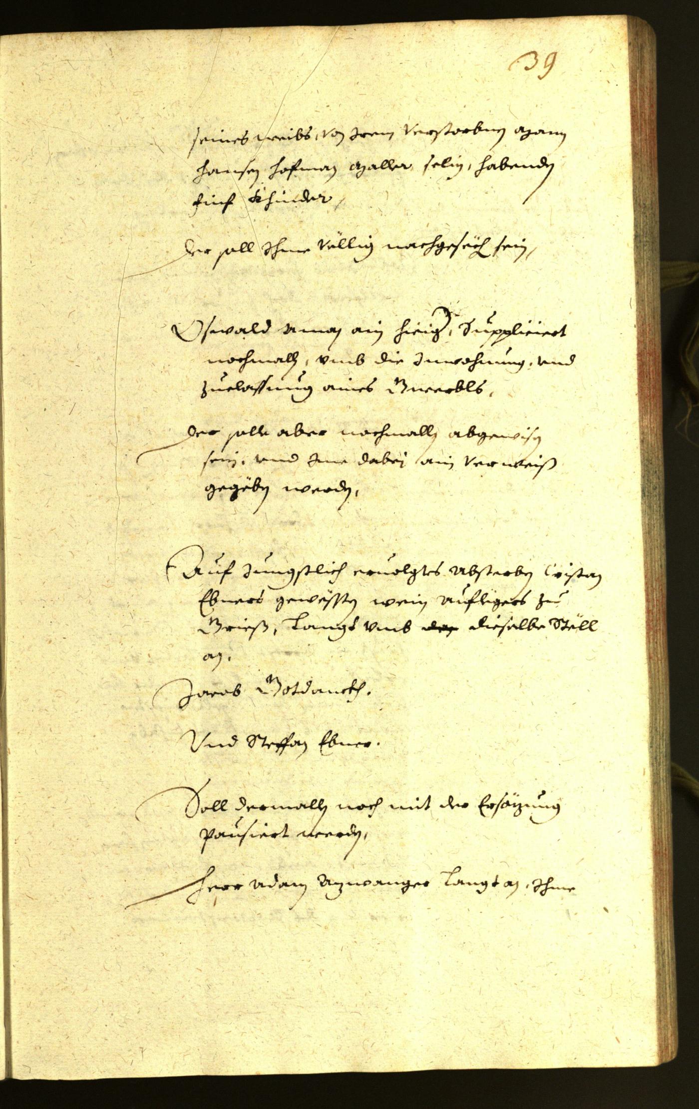 Stadtarchiv Bozen - BOhisto Ratsprotokoll 1653 