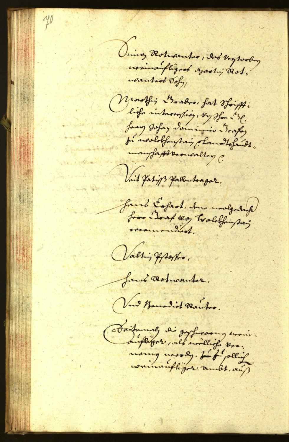 Civic Archives of Bozen-Bolzano - BOhisto Minutes of the council 1653 