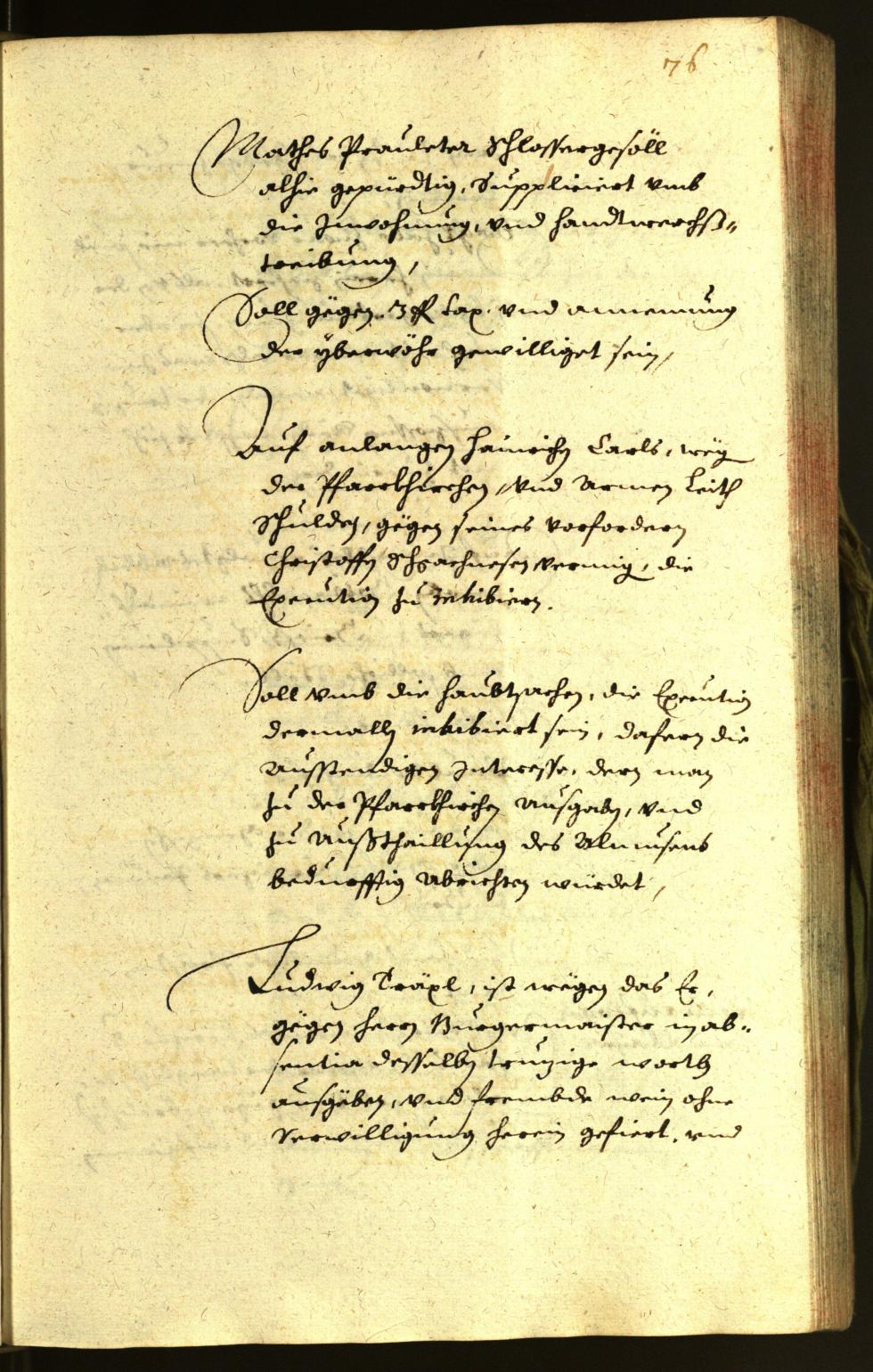 Stadtarchiv Bozen - BOhisto Ratsprotokoll 1653 