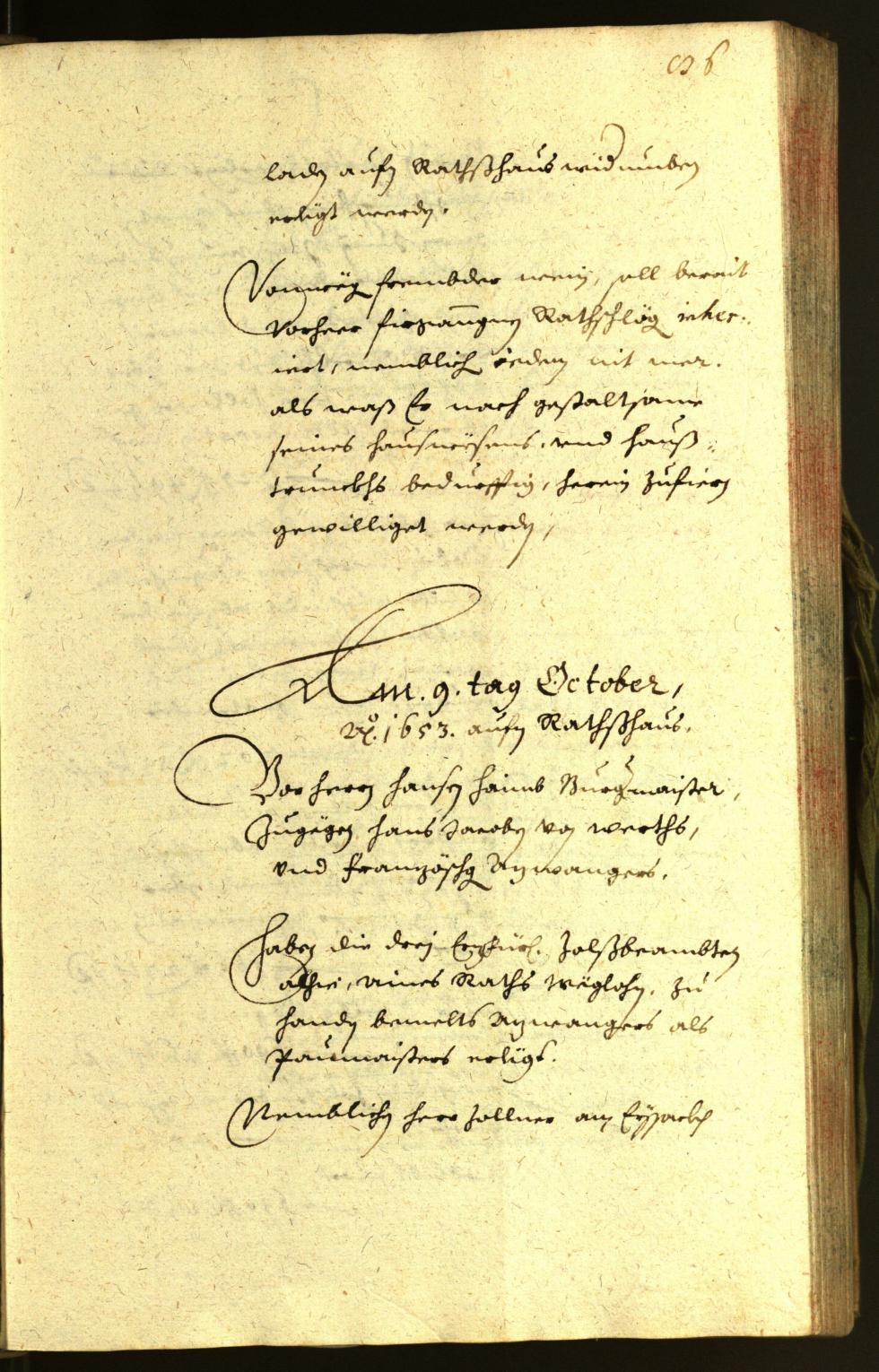 Civic Archives of Bozen-Bolzano - BOhisto Minutes of the council 1653 