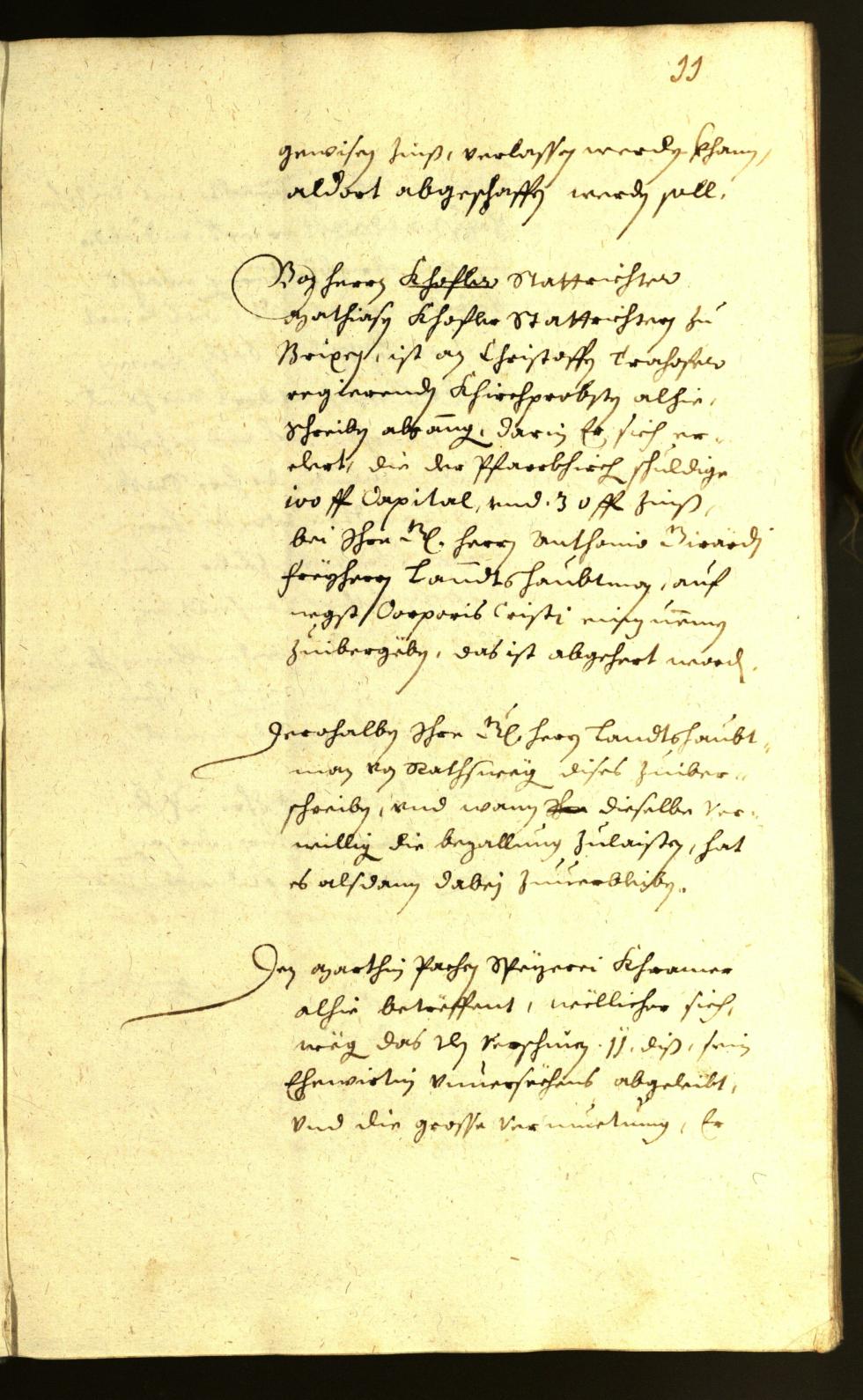 Stadtarchiv Bozen - BOhisto Ratsprotokoll 1653 