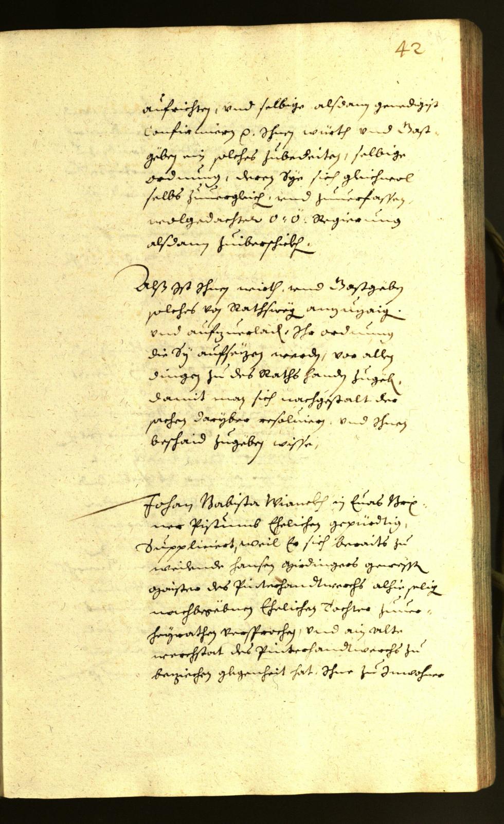 Stadtarchiv Bozen - BOhisto Ratsprotokoll 1653 