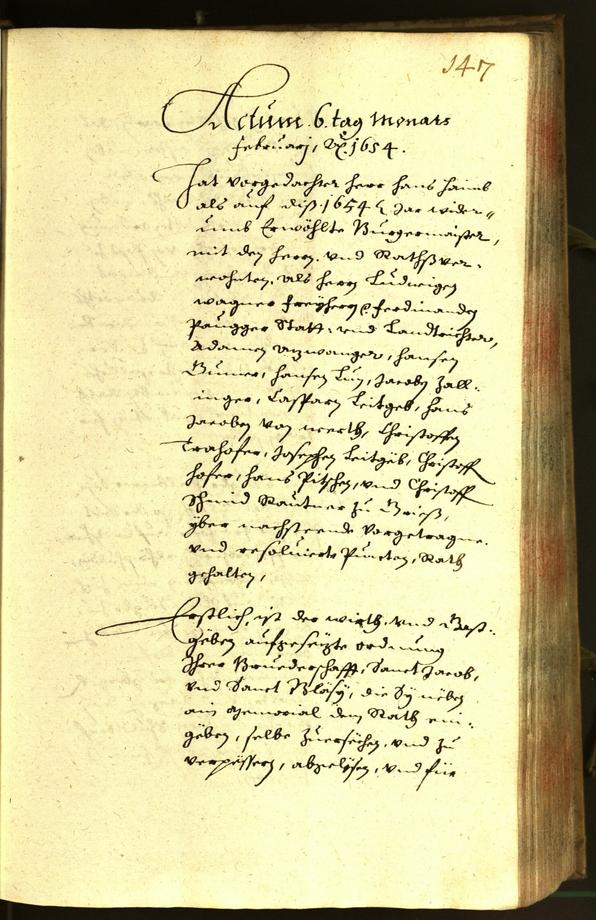 Civic Archives of Bozen-Bolzano - BOhisto Minutes of the council 1654 