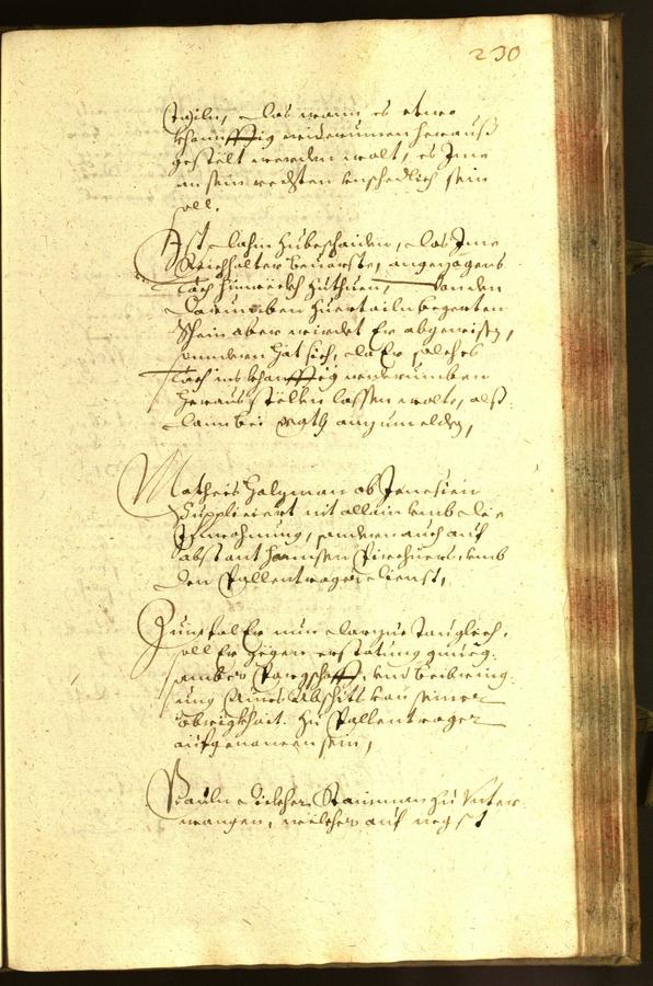 Stadtarchiv Bozen - BOhisto Ratsprotokoll 1654 