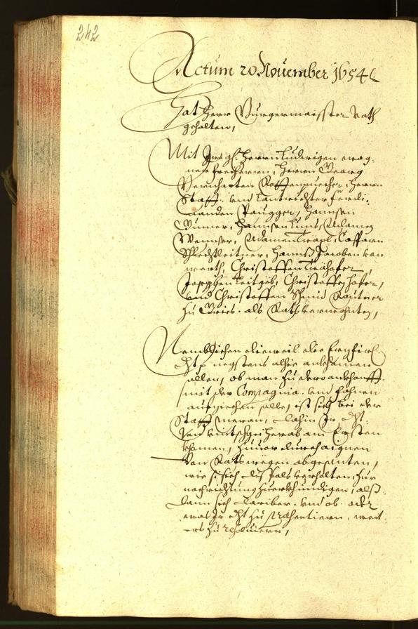 Civic Archives of Bozen-Bolzano - BOhisto Minutes of the council 1654 