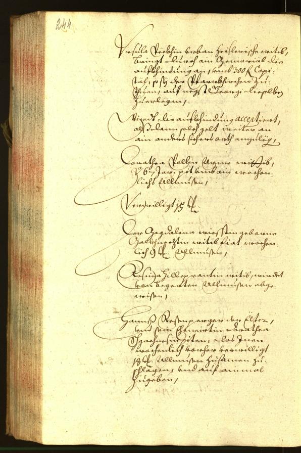 Civic Archives of Bozen-Bolzano - BOhisto Minutes of the council 1654 